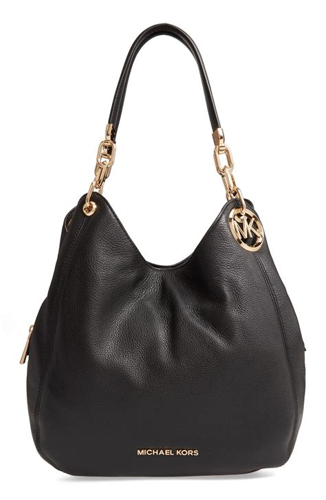 michael kors bag lillie lg messenger black|Michael Michael Kors Lillie Large Signature Messenger Bag.